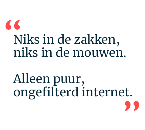 edpnet = eerlijk, onbeperkt internet