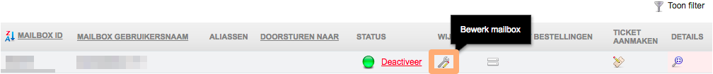 Hoe kan ik mijn mailbox logins wijzigen Hoe kan ik mijn mailbox logins wijzigen
