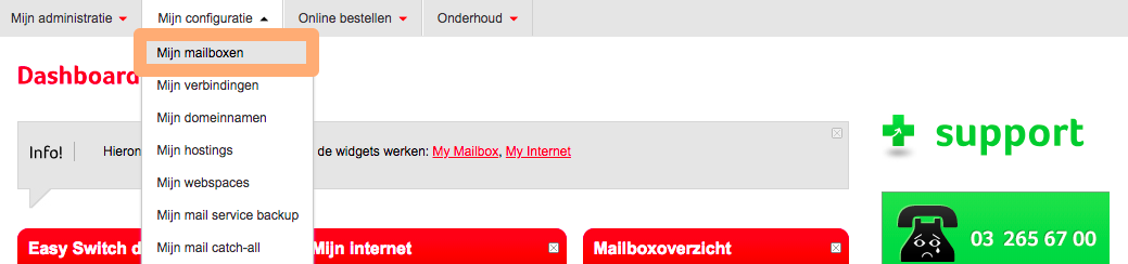 Hoe kan ik mijn mailbox logins wijzigen Hoe kan ik mijn mailbox logins wijzigen