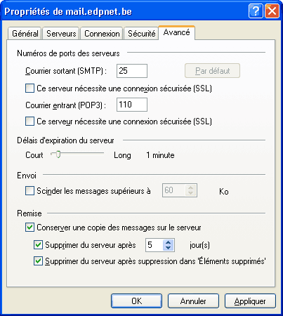 Comment configurer Outlook Express