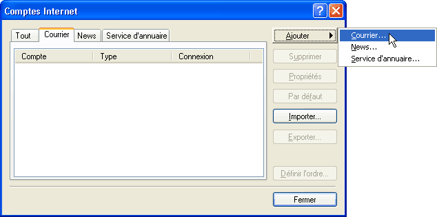 Comment configurer Outlook Express