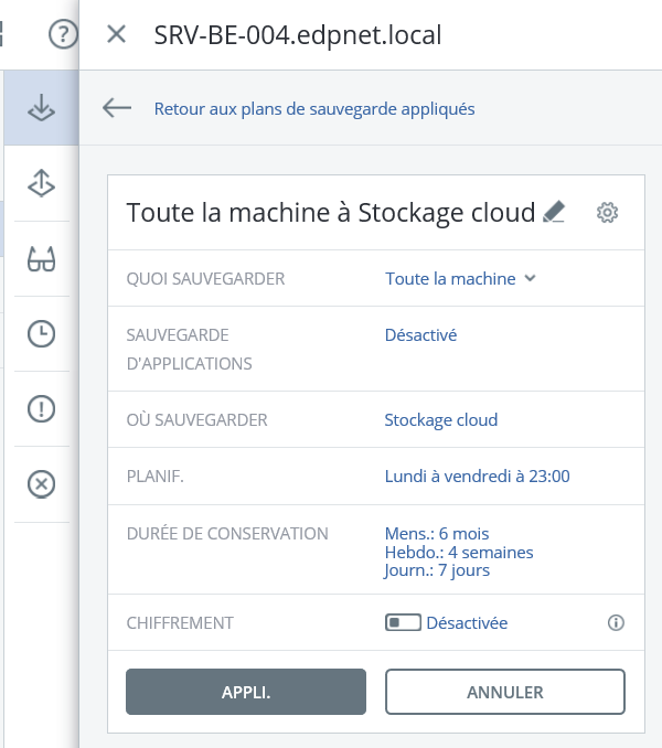 Comment créer un plan de sauvegarde