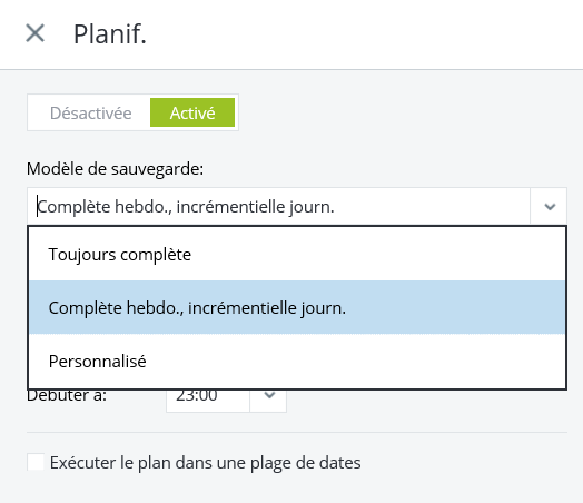 Comment créer un plan de sauvegarde