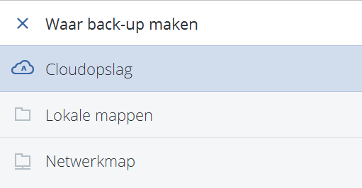 Hoe maak ik een back-upschema