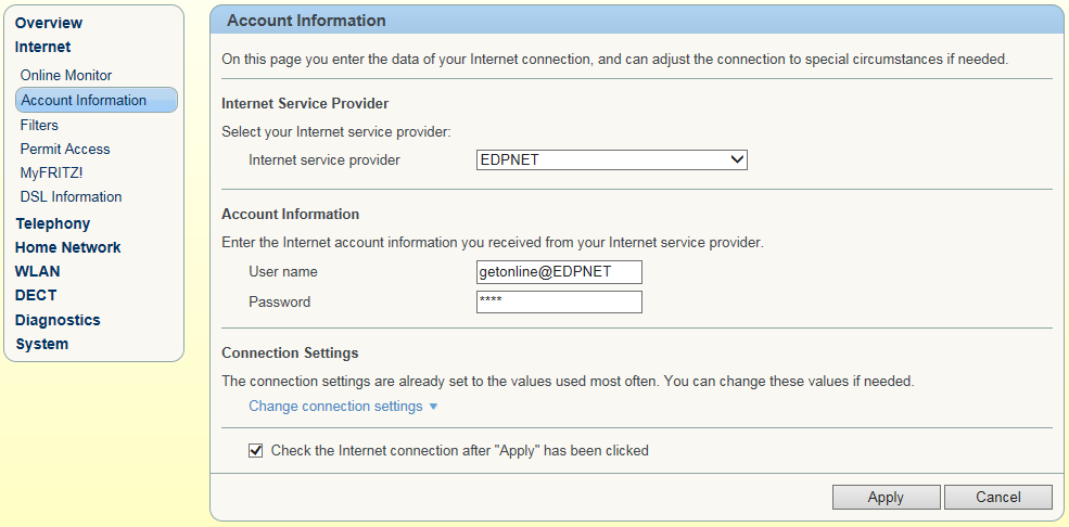 How do I install and configure my FRITZ!Box 7360 modem