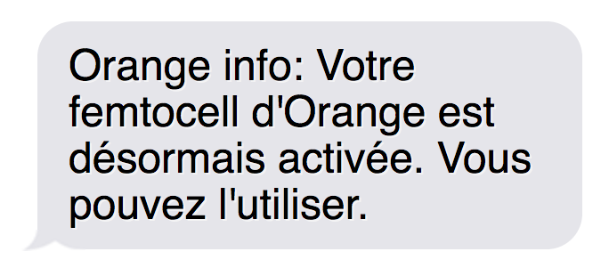 Comment installer et configurer ma Femtocell