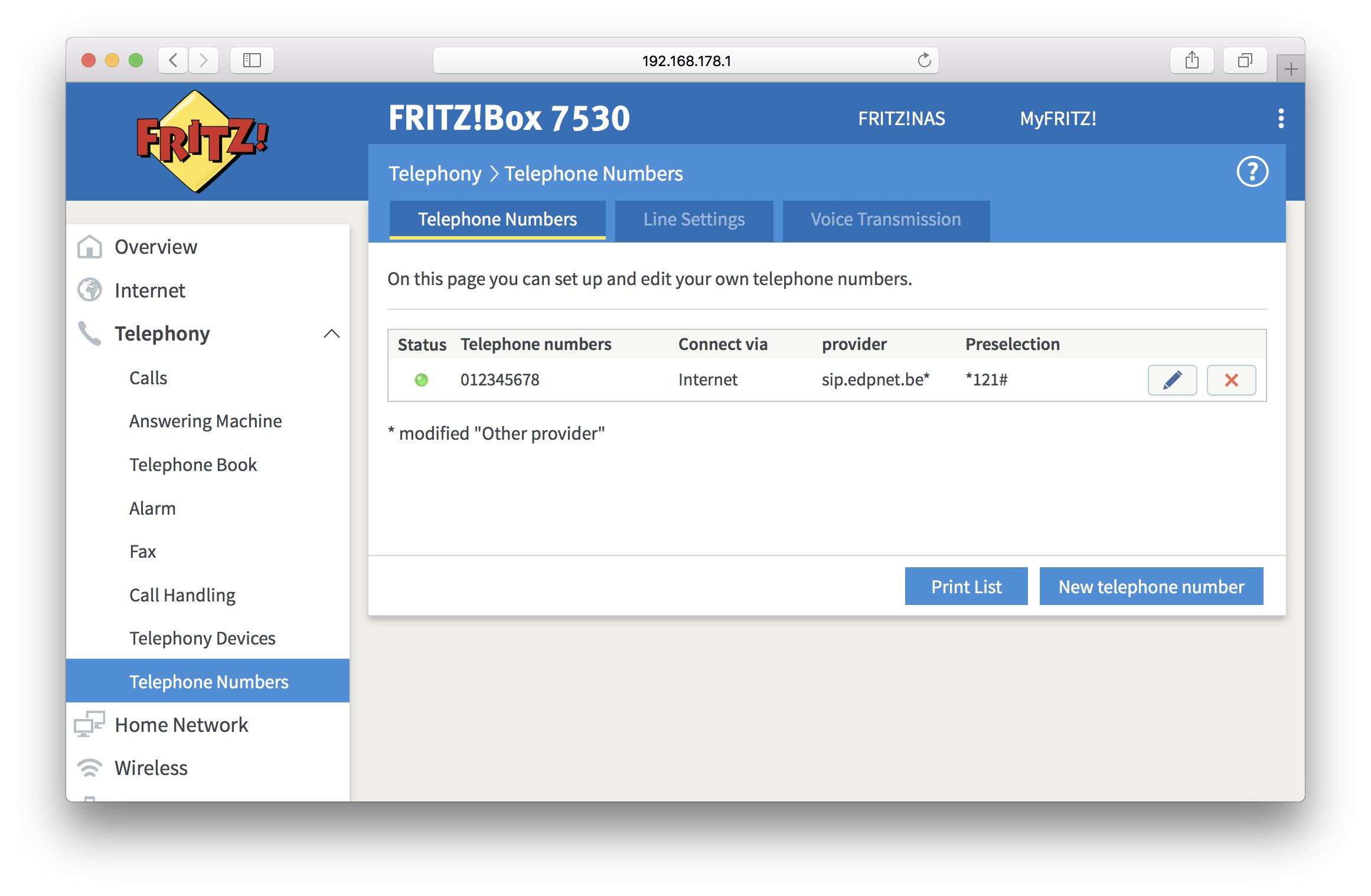 How do I configure edpnet telephony on my FRITZ!Box How do I configure edpnet telephony on my FRITZ!Box