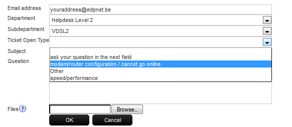 How to create and manage a ticket if you are edpnet partner