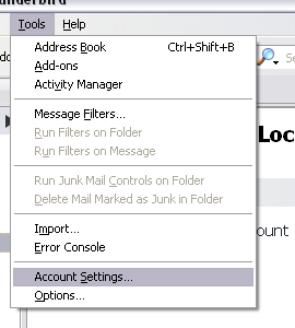 thunderbird outgoing server settings thunderbird outgoing server settings